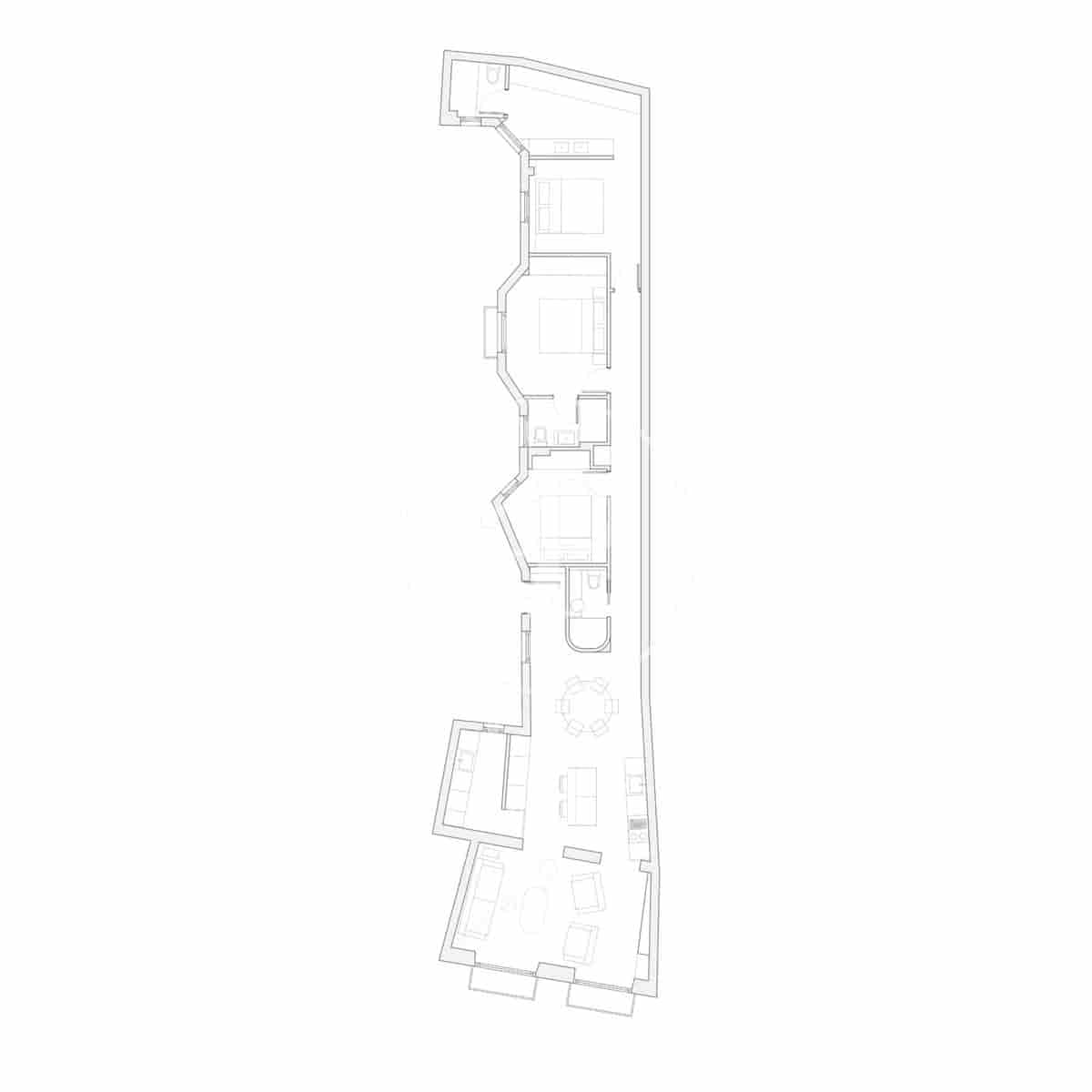 3 camera da letto Appartamento in vendita in Madrid citta - 1.370.000 € (Rif: 10155246)