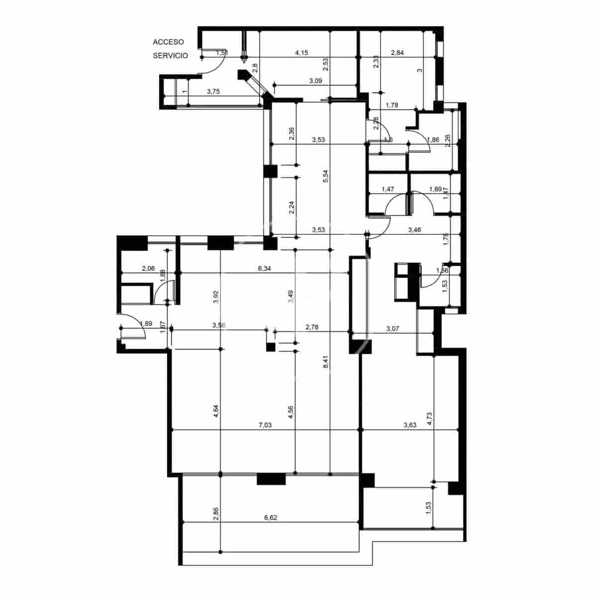 3 camera da letto Appartamento in vendita in Madrid citta - 3.950.000 € (Rif: 10157692)