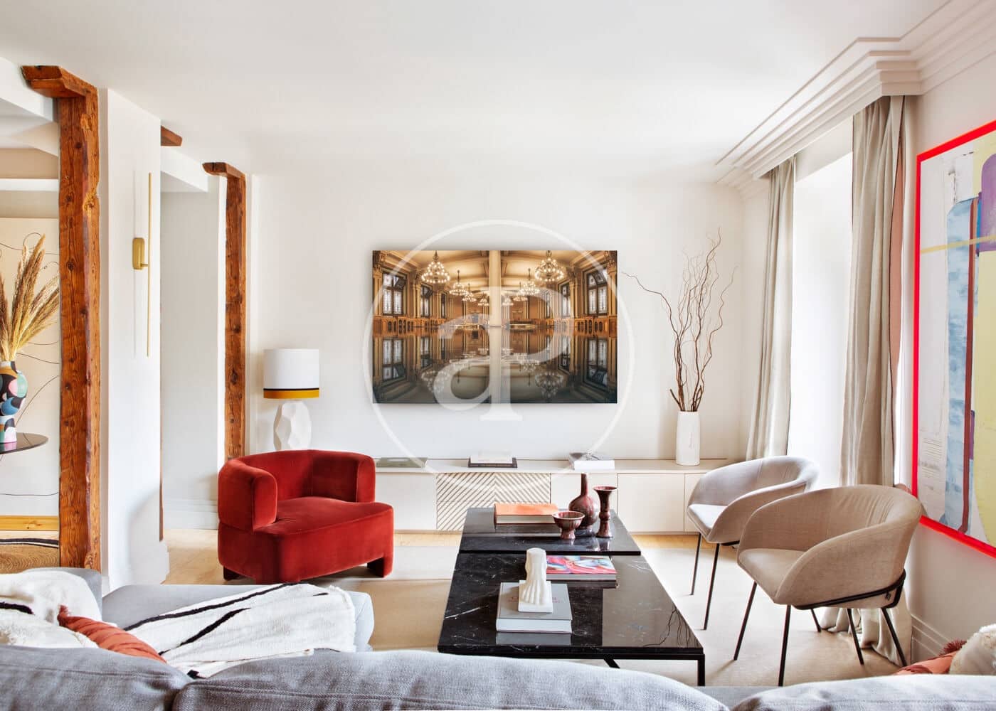 2 bedroom Apartment for rent in Madrid city - € 6,000 (Ref: 10157698)