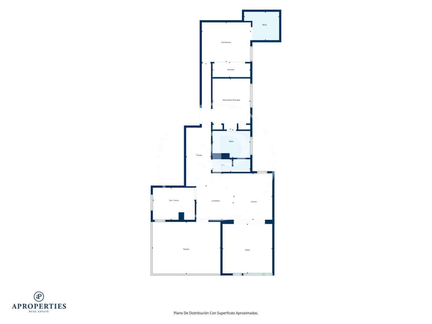 3 Zimmer Penthouse zu verkaufen in Madrid Stadt - 2.350.000 € (Ref: 10159572)