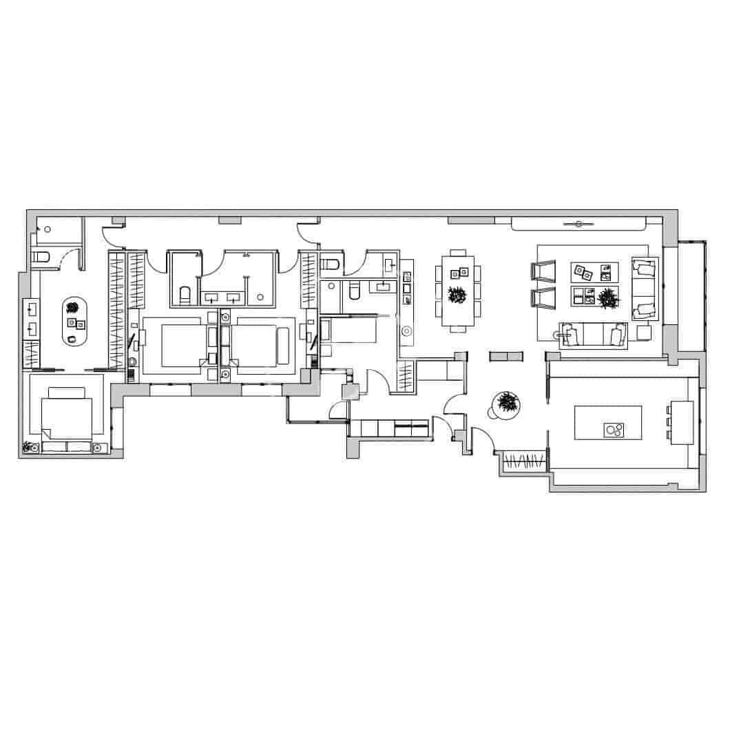 4 soverom Leilighet til salgs i Madrid by - € 2 950 000 (Ref: 10161483)