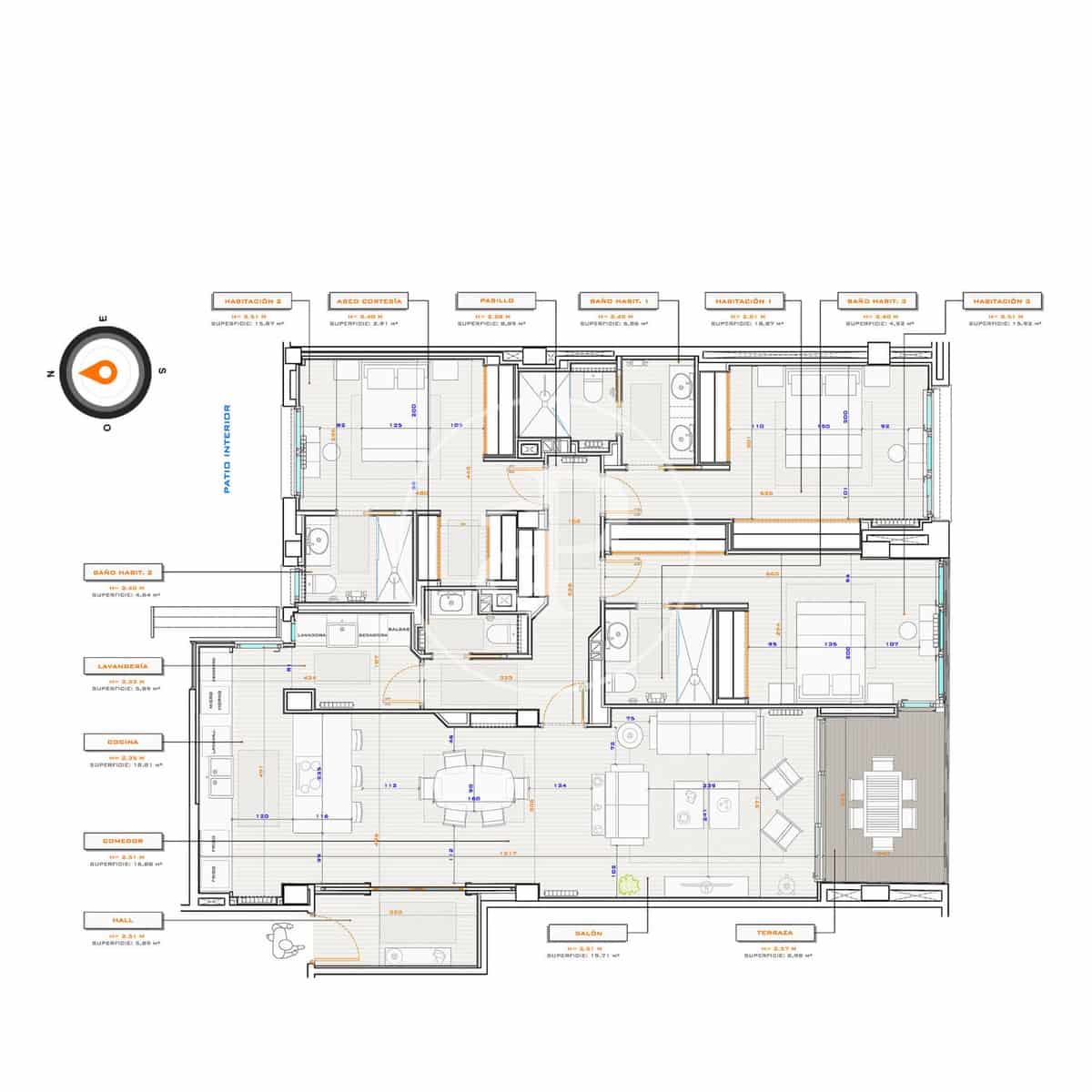 3 Zimmer Apartment zu verkaufen in Madrid Stadt - 1.598.000 € (Ref: 10164942)