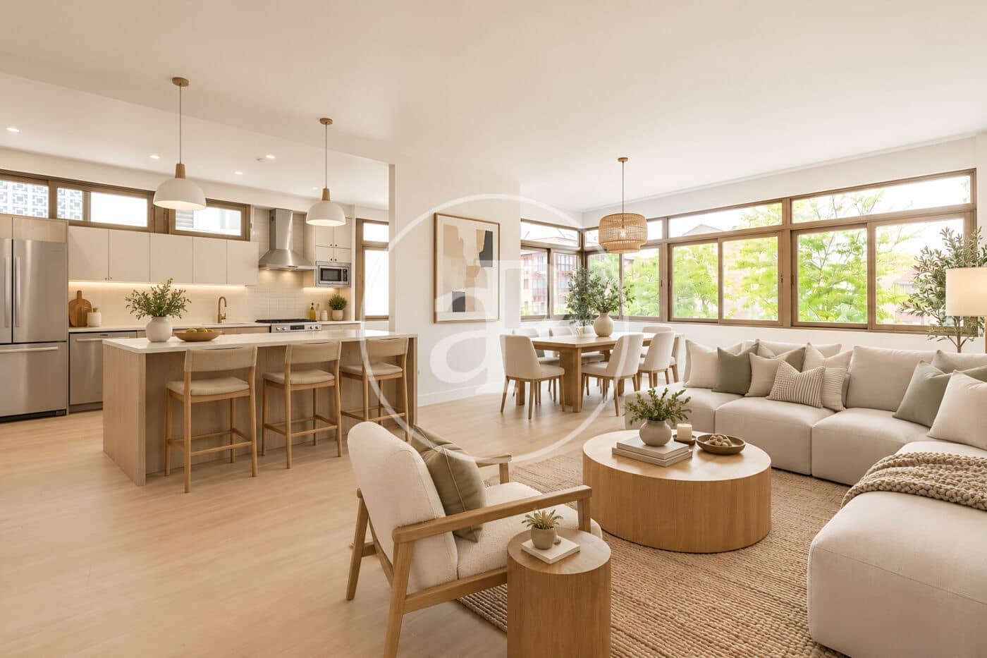 3 sypialnia Apartament na sprzedaż w Miasto Madryt z basenem garażem - 1 190 000 € (Ref: 10168488)