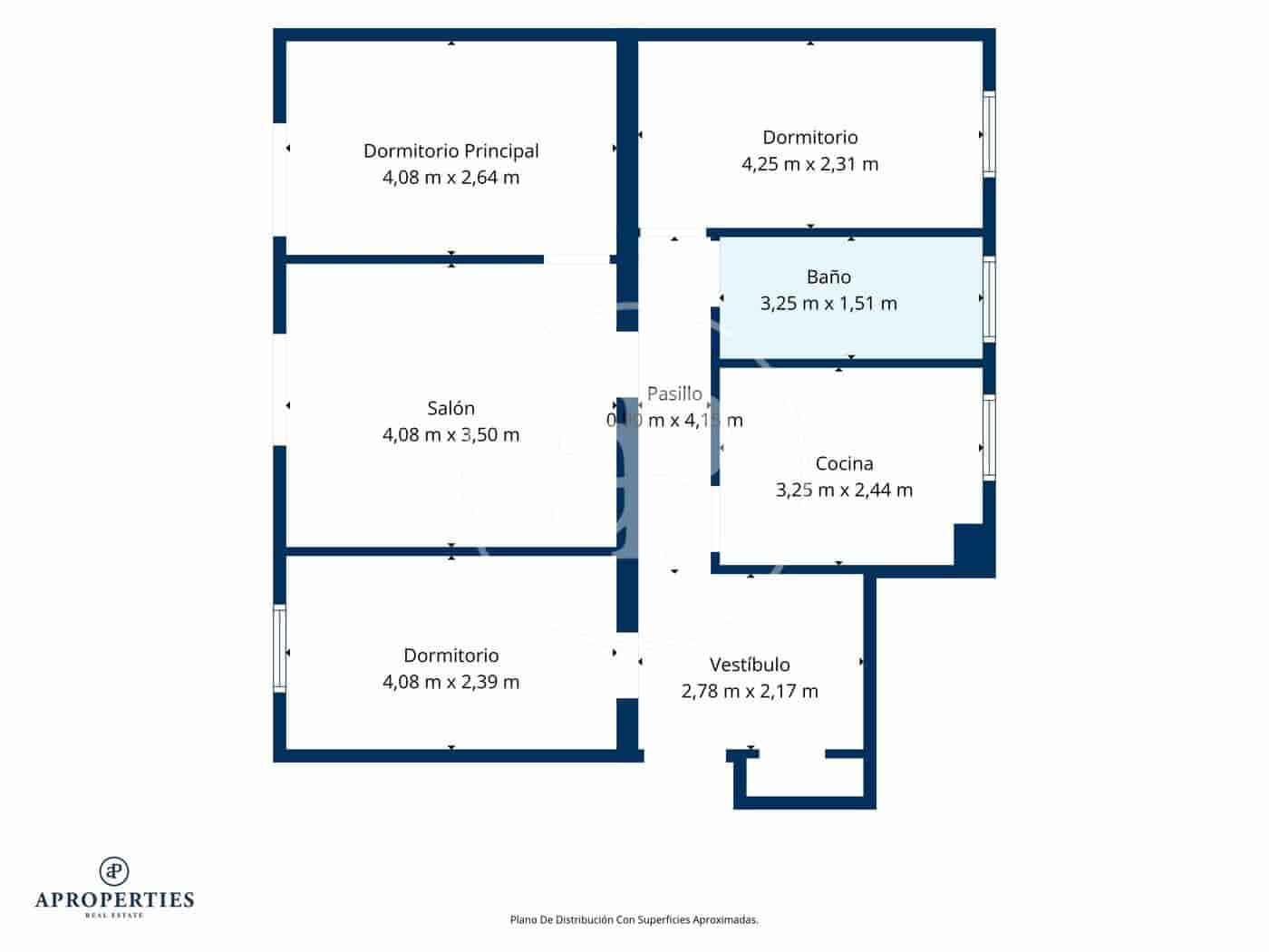 3 soverom Leilighet til salgs i Madrid by - € 550 000 (Ref: 10171494)
