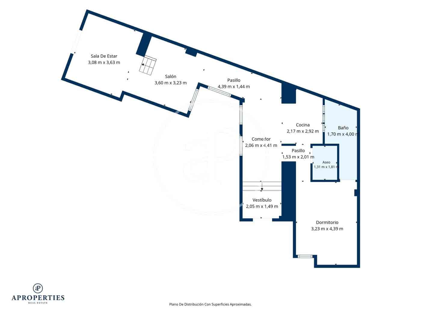 1 soverom Leilighet til salgs i Madrid by - € 600 000 (Ref: 10177100)