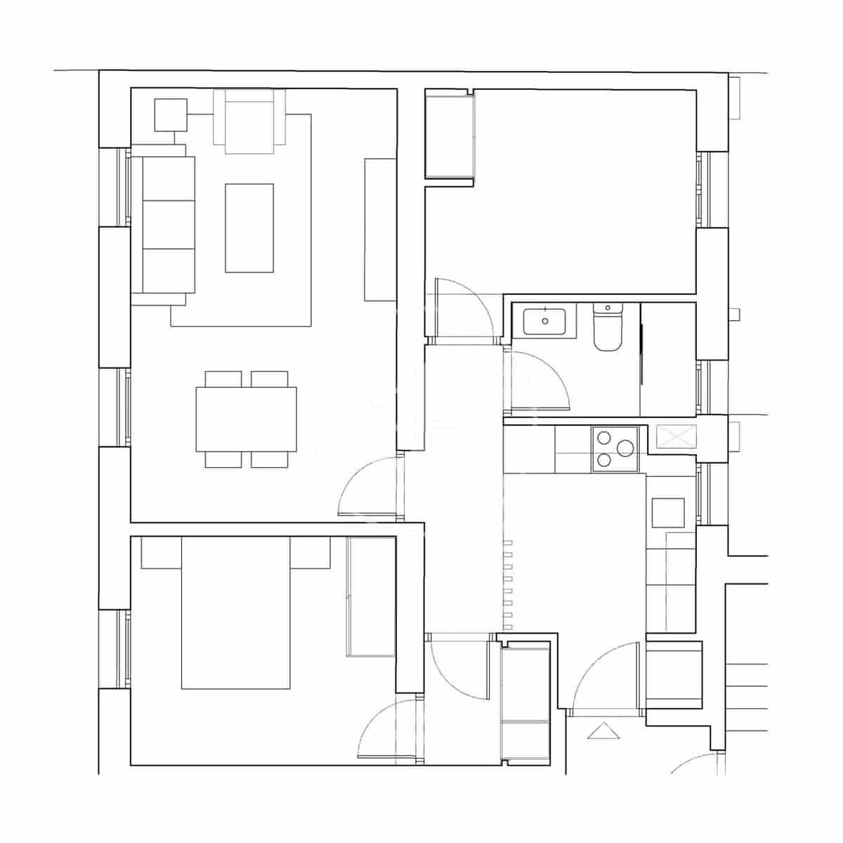 2 quarto Apartamento para arrendar em Madrid cidade com piscina - 2 400 € (Ref: 10180525)