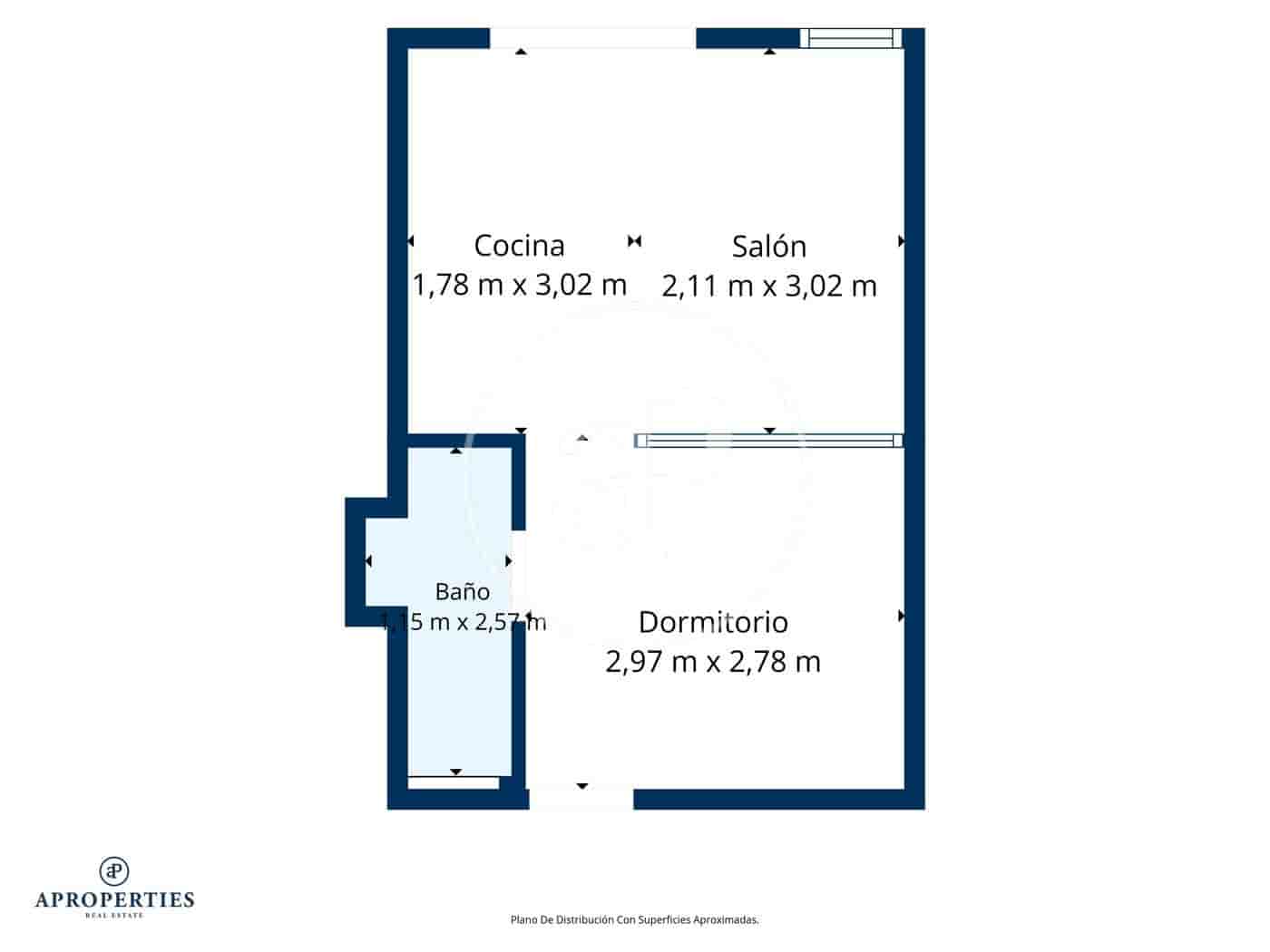 1 quarto Apartamento para arrendar em Madrid cidade - 1 450 € (Ref: 10180532)