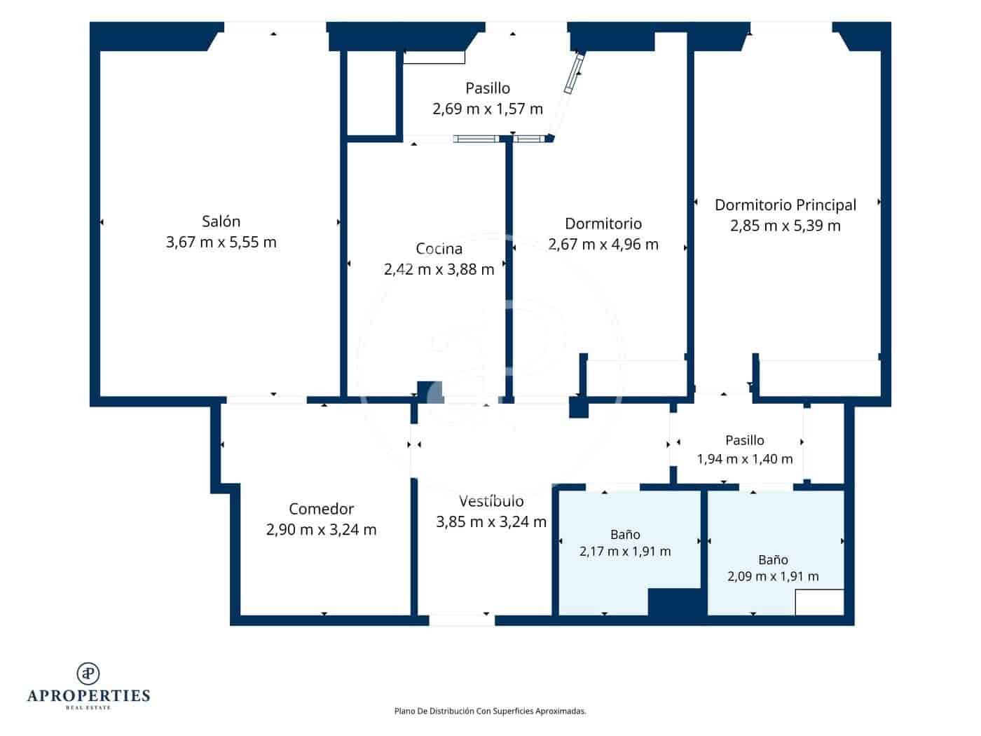Apartamento de 2 habitaciones en Madrid ciudad en venta - 902.000 € (Ref: 10182978)