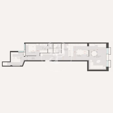 2 sypialnia Apartament na sprzedaż w Trafalgar, Miasto Madryt - 1 850 000 € (Ref: 10182979)