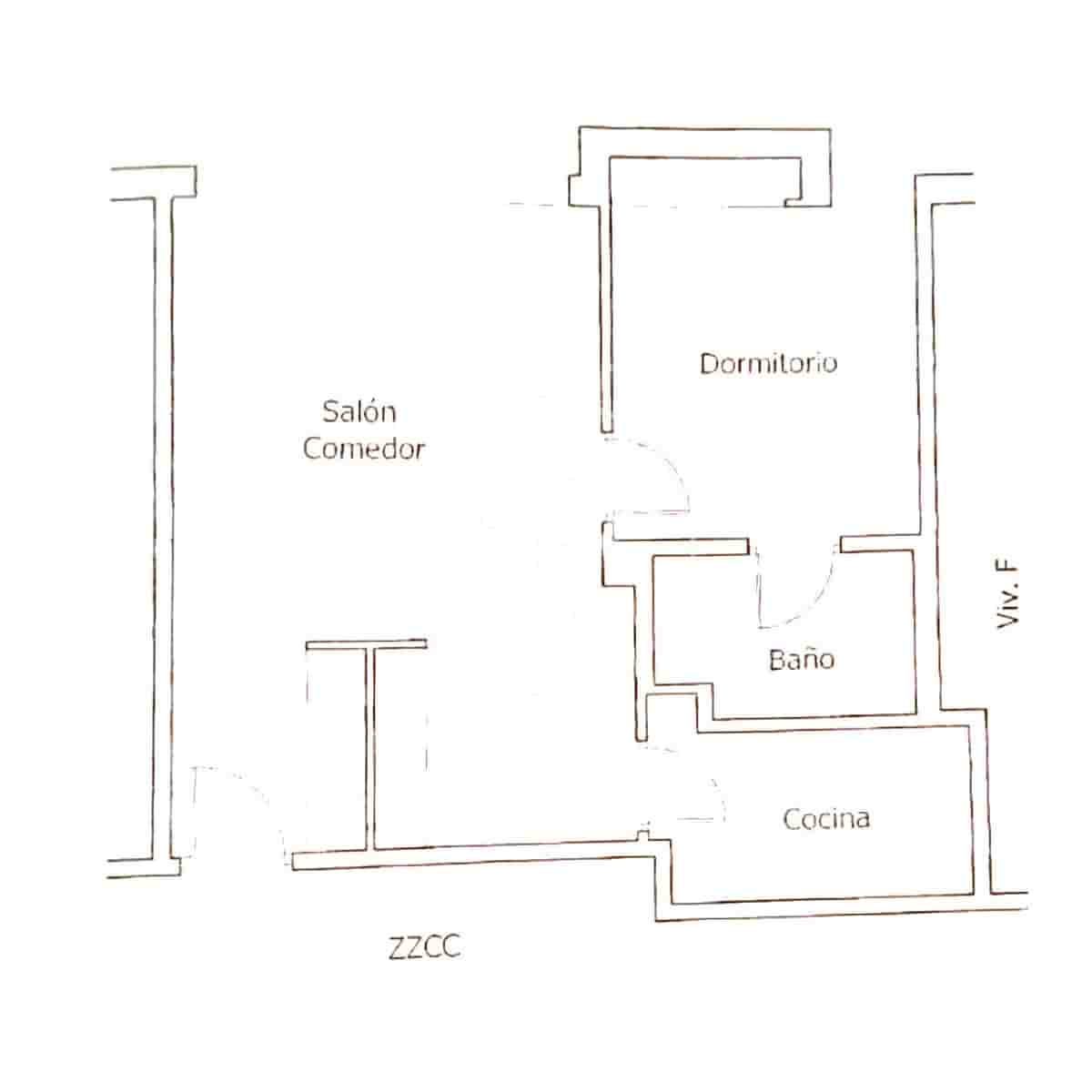 1 soveværelse Lejlighed til salg i Madrid by - € 760.000 (Ref: 10184810)