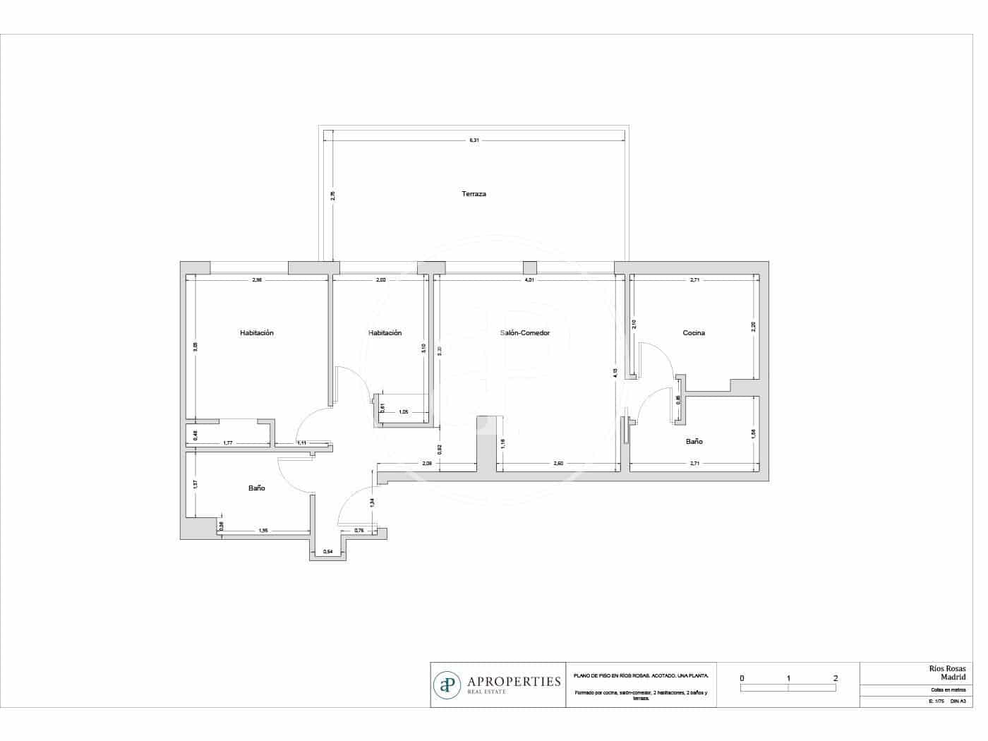 2 sovrum Lägenhet till salu i Madrid stad - 1 150 000 € (Ref: 7560763)