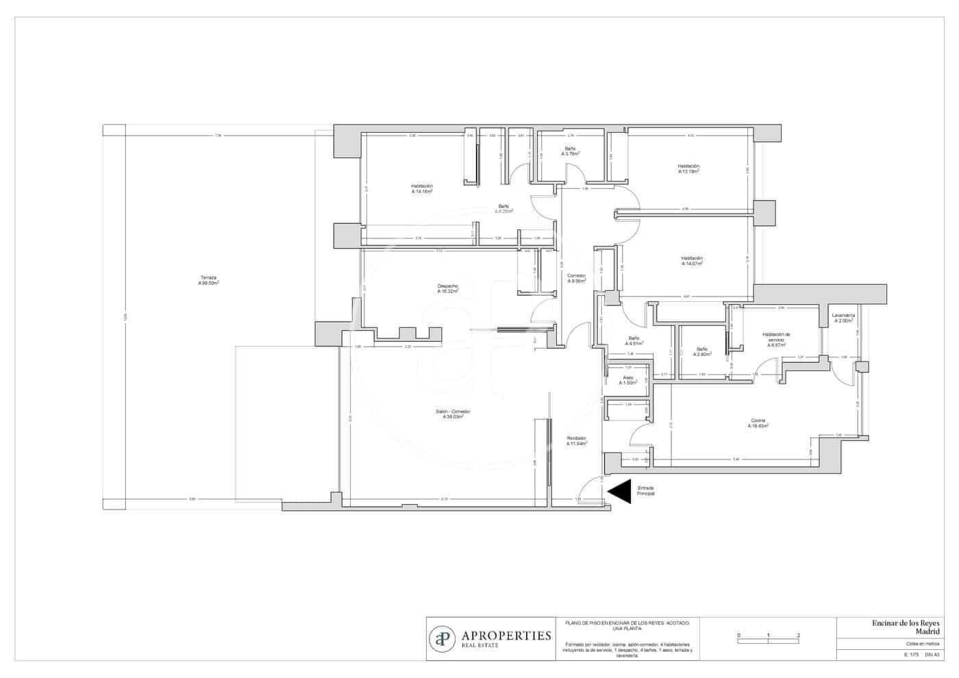 4 soveværelse Lejlighed til salg i La Moraleja med swimmingpool - € 1.810.000 (Ref: 7561075)
