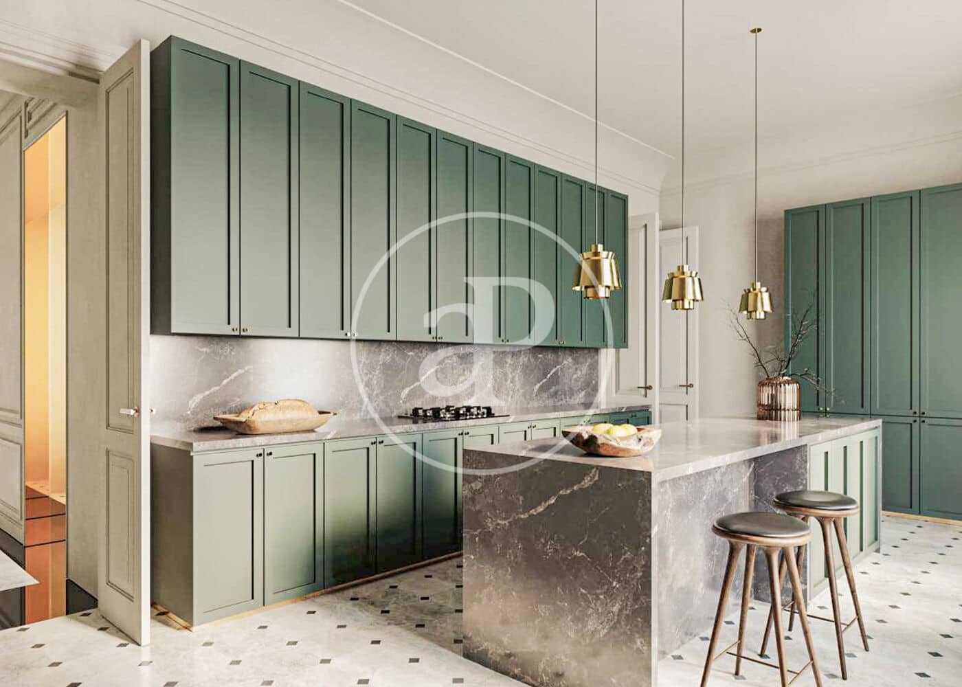 4 soveværelse Lejlighed til salg i Madrid by - € 9.900.000 (Ref: 8072473)