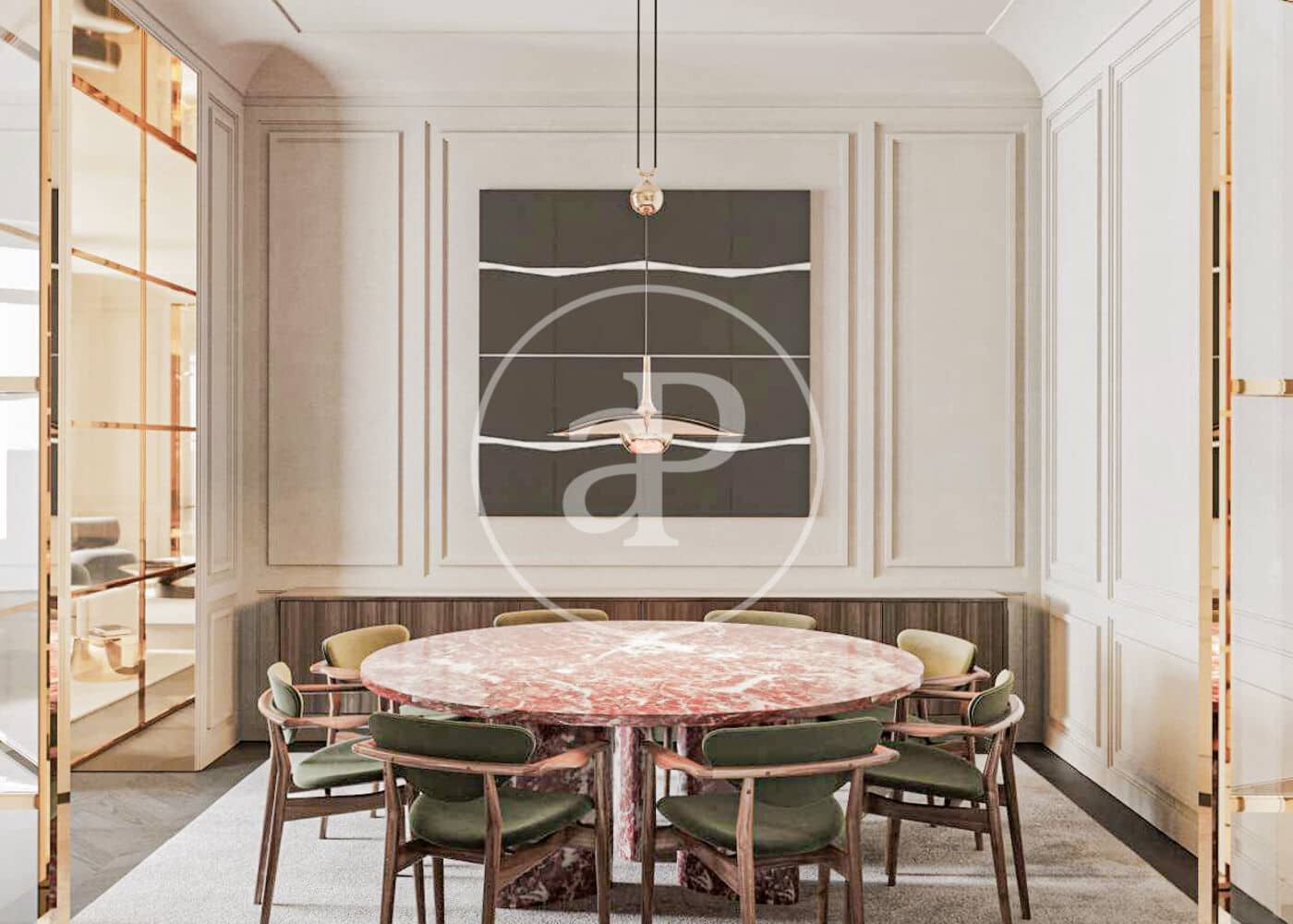 4 soveværelse Lejlighed til salg i Madrid by - € 9.900.000 (Ref: 8072473)