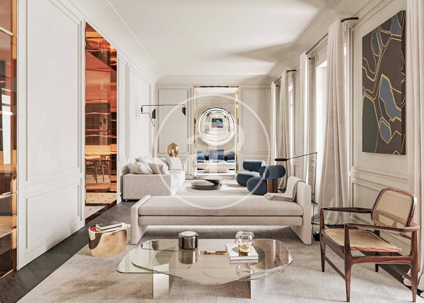 4 soveværelse Lejlighed til salg i Madrid by - € 9.900.000 (Ref: 8072473)