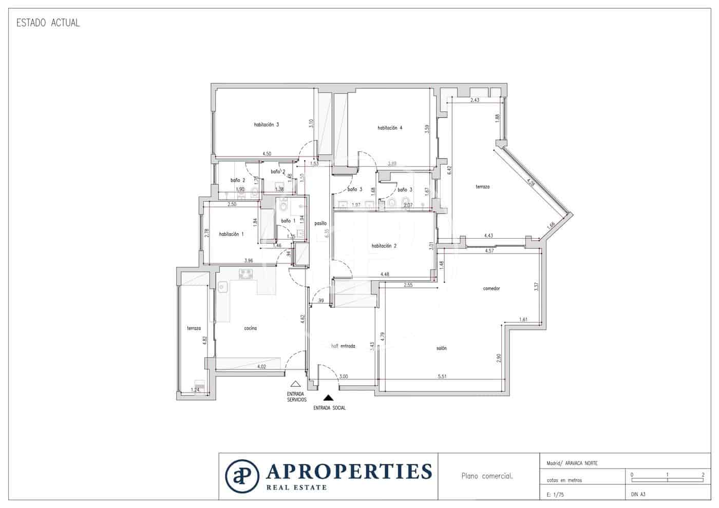 4 soveværelse Lejlighed til salg i Pozuelo de Alarcon med swimmingpool - € 990.000 (Ref: 8086566)
