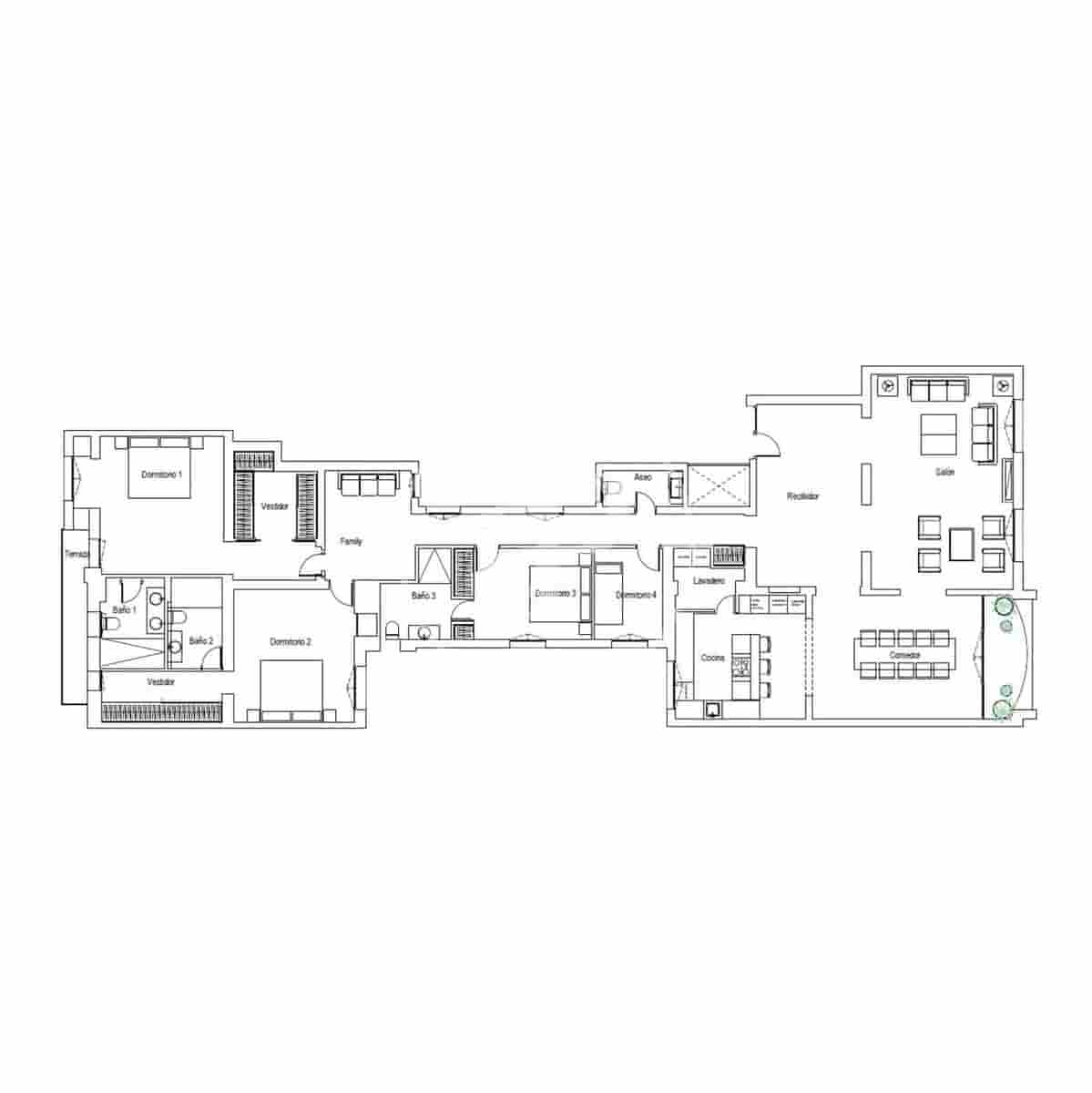 4 soverom Leilighet til salgs i Madrid by - € 4 975 000 (Ref: 8332526)