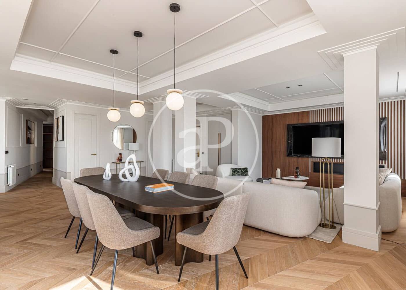 3 soveværelse Lejlighed til salg i Madrid by - € 3.650.000 (Ref: 8515709)