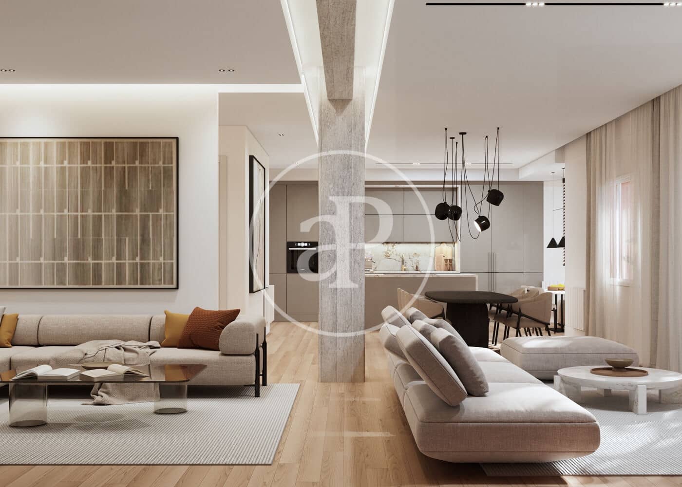 4 soveværelse Lejlighed til salg i Madrid by - € 4.850.000 (Ref: 8598783)