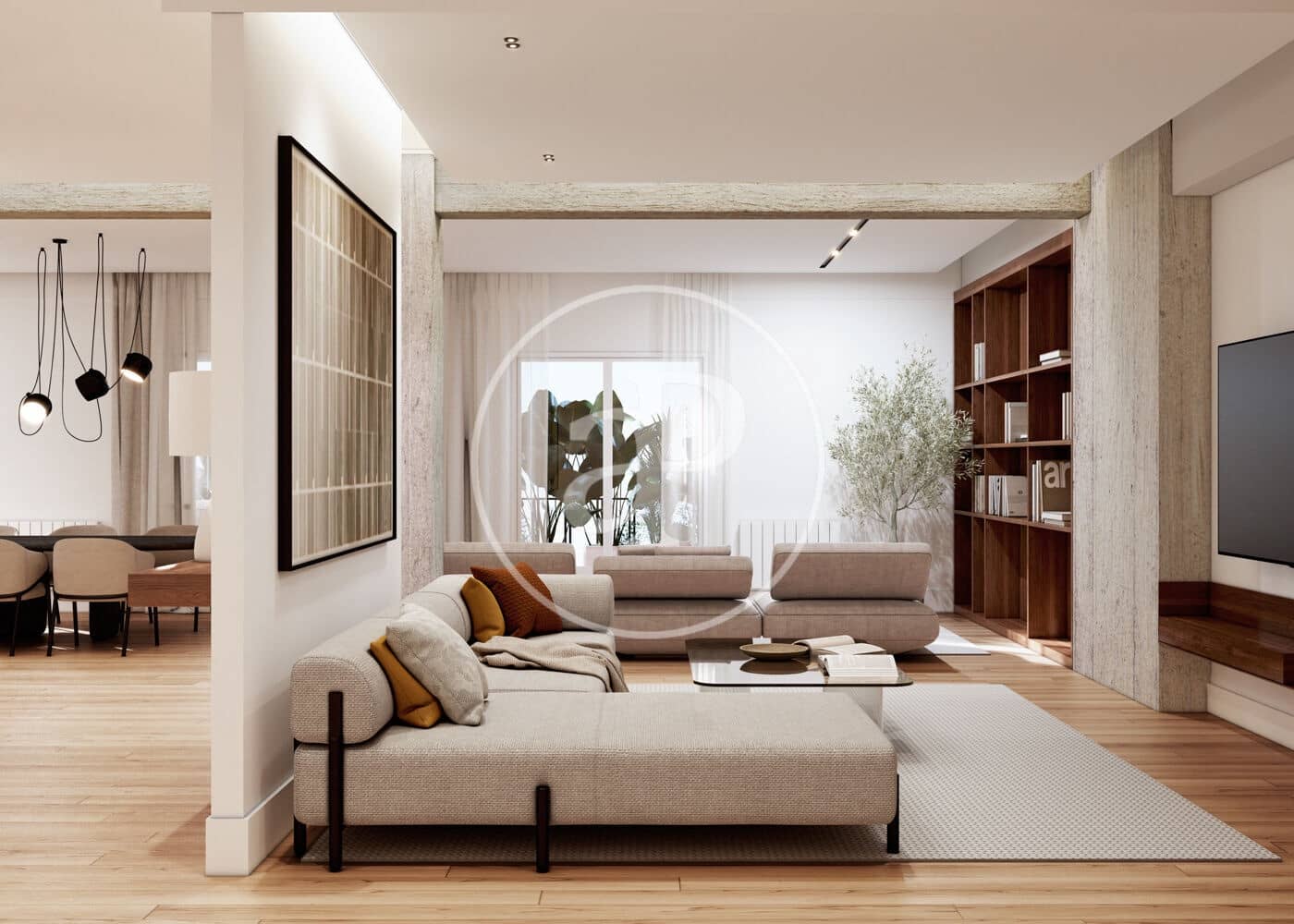 4 soveværelse Lejlighed til salg i Madrid by - € 4.850.000 (Ref: 8598783)