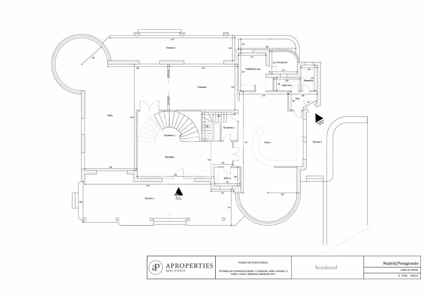 7 quarto Moradia para venda em Madrid cidade com piscina - 5 100 000 € (Ref: 8607153)