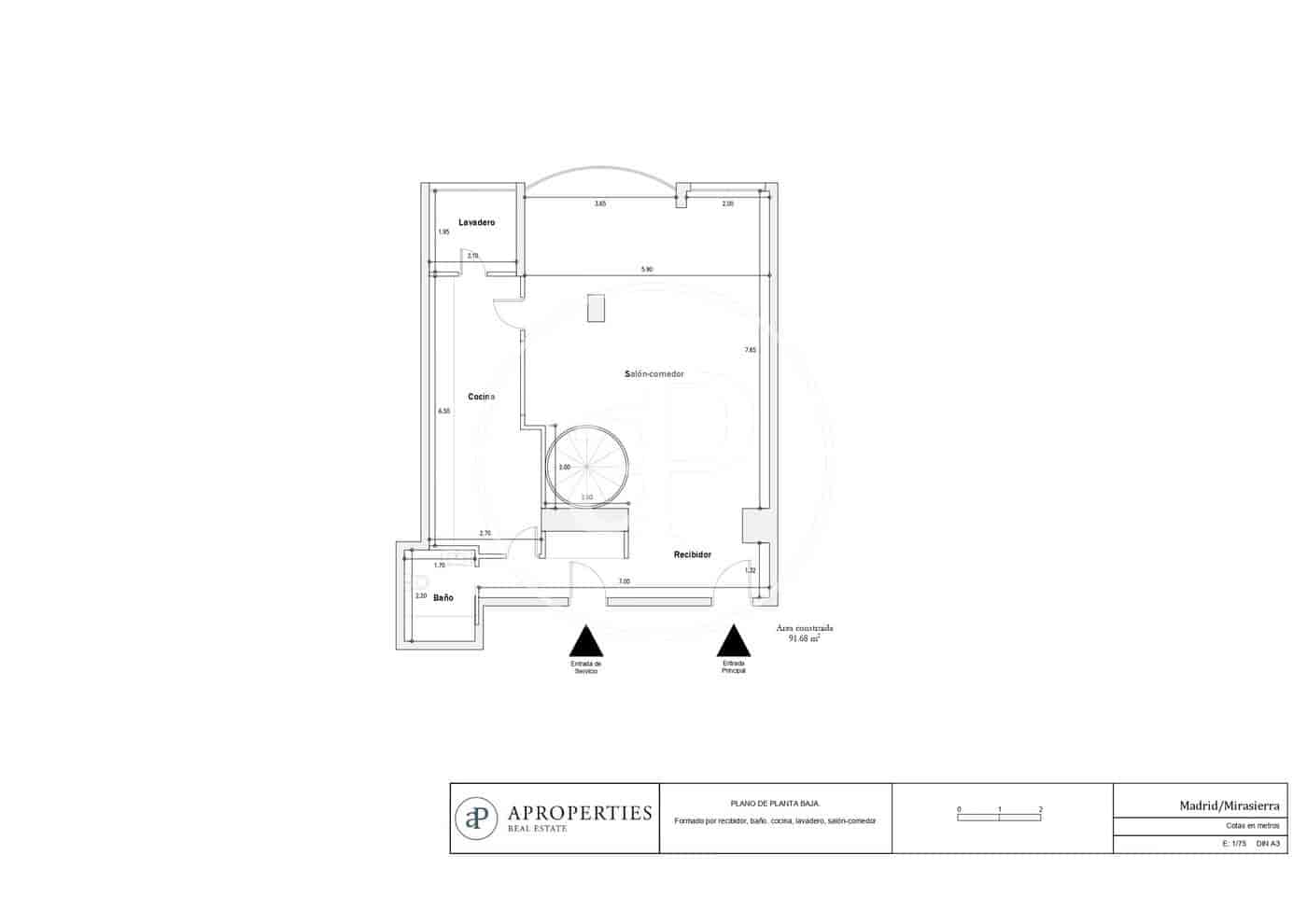 2 chambre Appartement à vendre à Madrid ville avec piscine - 1 290 000 € (Ref: 8647070)
