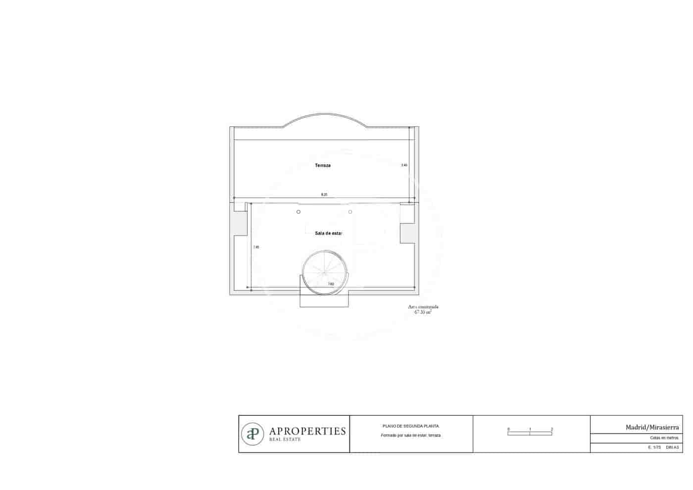 2 chambre Appartement à vendre à Madrid ville avec piscine - 1 290 000 € (Ref: 8647070)