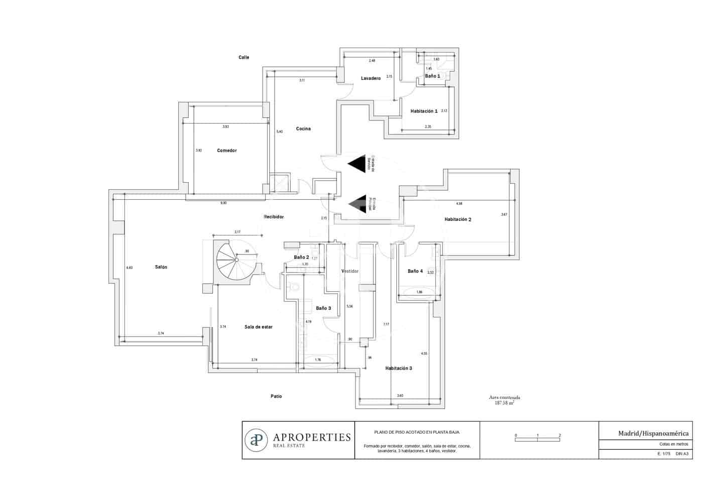 4 soveværelse Lejlighed til salg i Madrid by med swimmingpool - € 2.990.000 (Ref: 8725234)