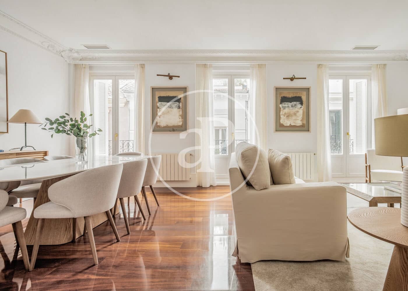 3 soveværelse Lejlighed til leje i Madrid by - € 6.000 (Ref: 8726274)