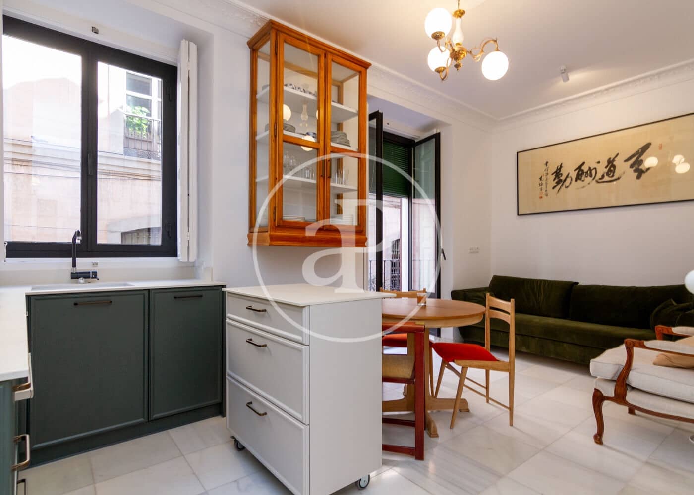 Appartement de 1 chambre à louer à Madrid ville - 1 390 € (Ref: 8726327)