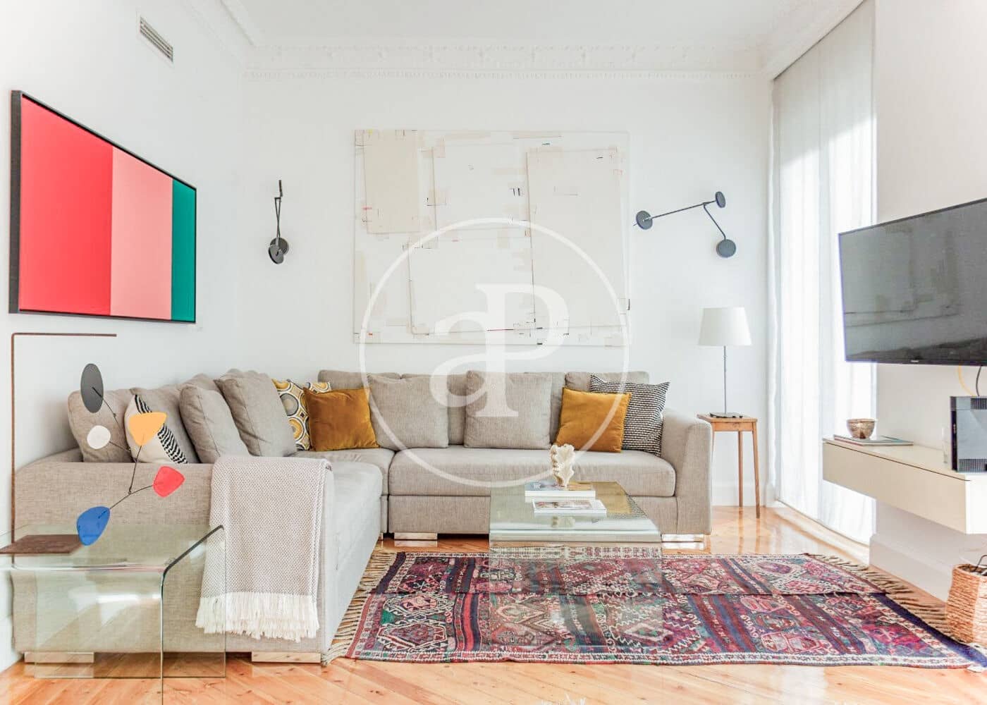 Appartement de 3 chambres à louer à Madrid ville - 6 000 € (Ref: 8726392)