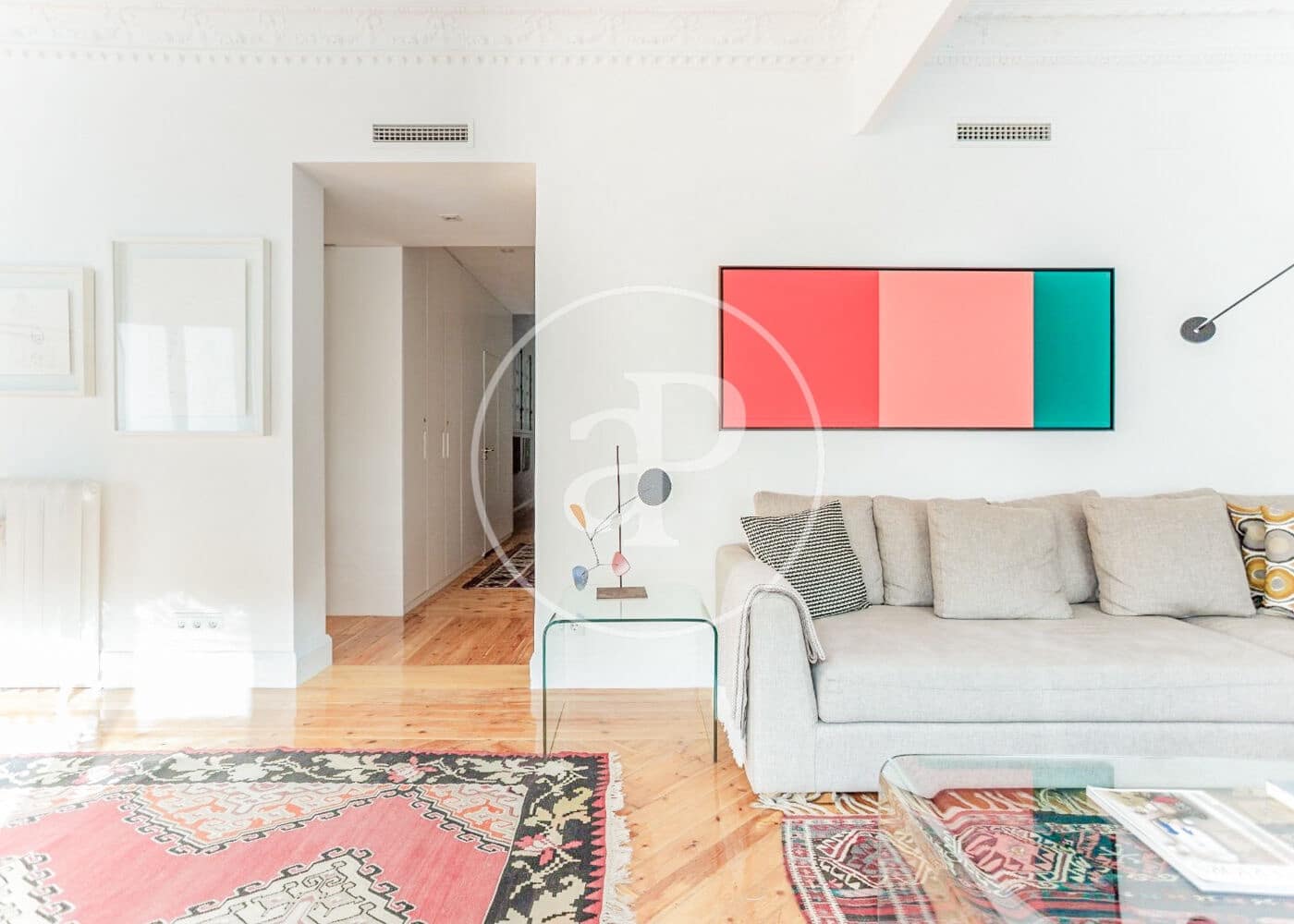 Appartement de 3 chambres à louer à Madrid ville - 6 000 € (Ref: 8726392)