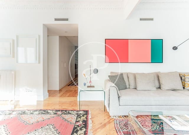 Appartement de 3 chambres à louer à Recoletos, Madrid ville - 6 000 € (Ref: 8726392)
