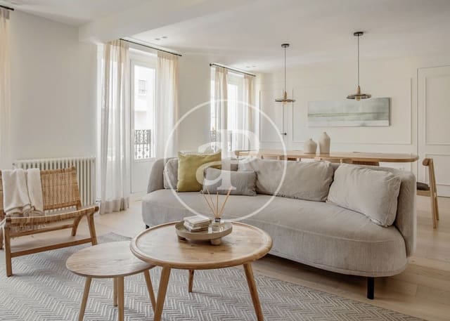 Appartement de 3 chambres à louer à Goya, Madrid ville - 6 500 € (Ref: 8726409)