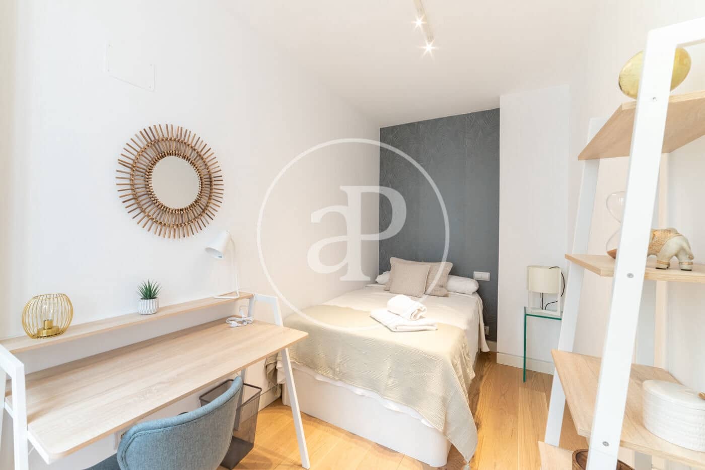 2 Zimmer Apartment zu vermieten in Madrid Stadt mit Garage - 3.750 € (Ref: 8726411)
