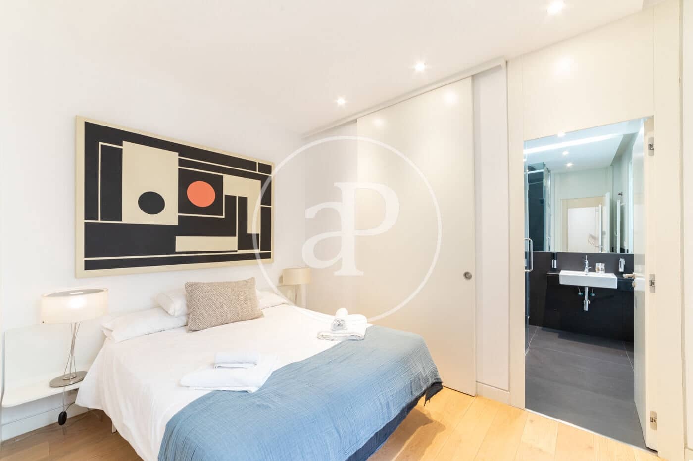 2 Zimmer Apartment zu vermieten in Madrid Stadt mit Garage - 3.750 € (Ref: 8726411)