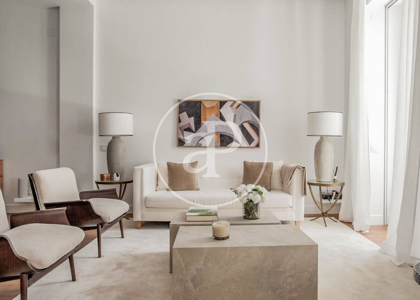 3 slaapkamer Appartement te huur in Madrid stad - € 7.300 (Ref: 8726413)