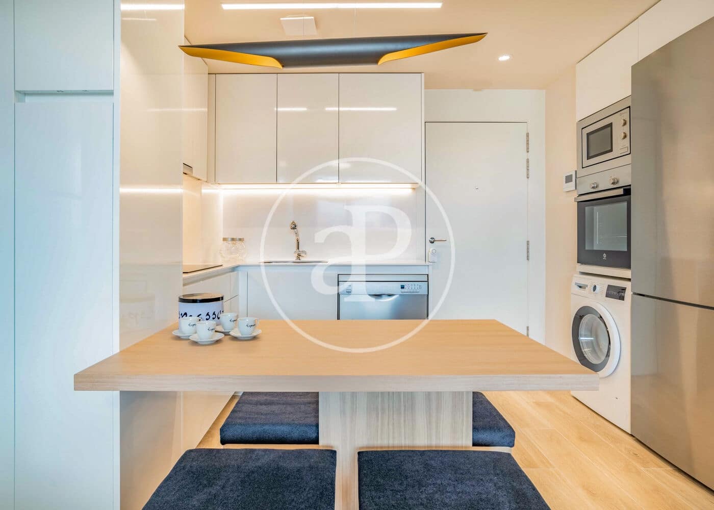 Appartement de 1 chambre à louer à Madrid ville avec piscine - 2 250 € (Ref: 8726425)