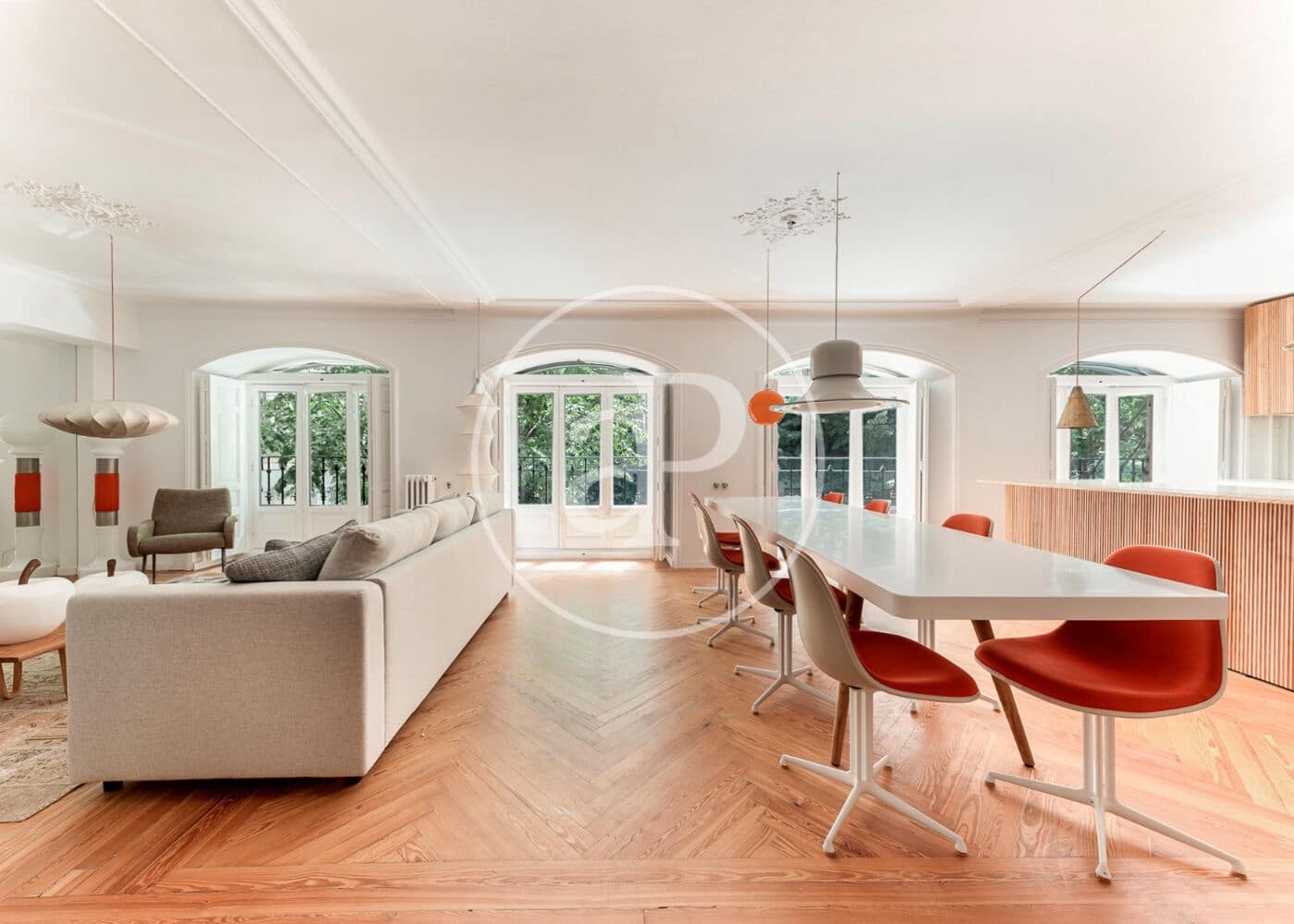 4 soveværelse Lejlighed til leje i Madrid by - € 12.000 (Ref: 8726426)