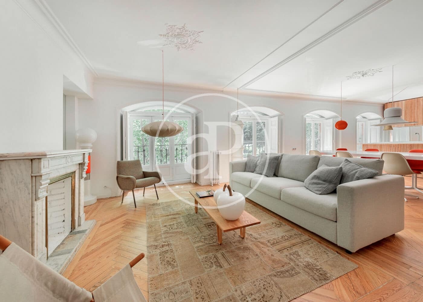 4 soveværelse Lejlighed til leje i Madrid by - € 12.000 (Ref: 8726426)