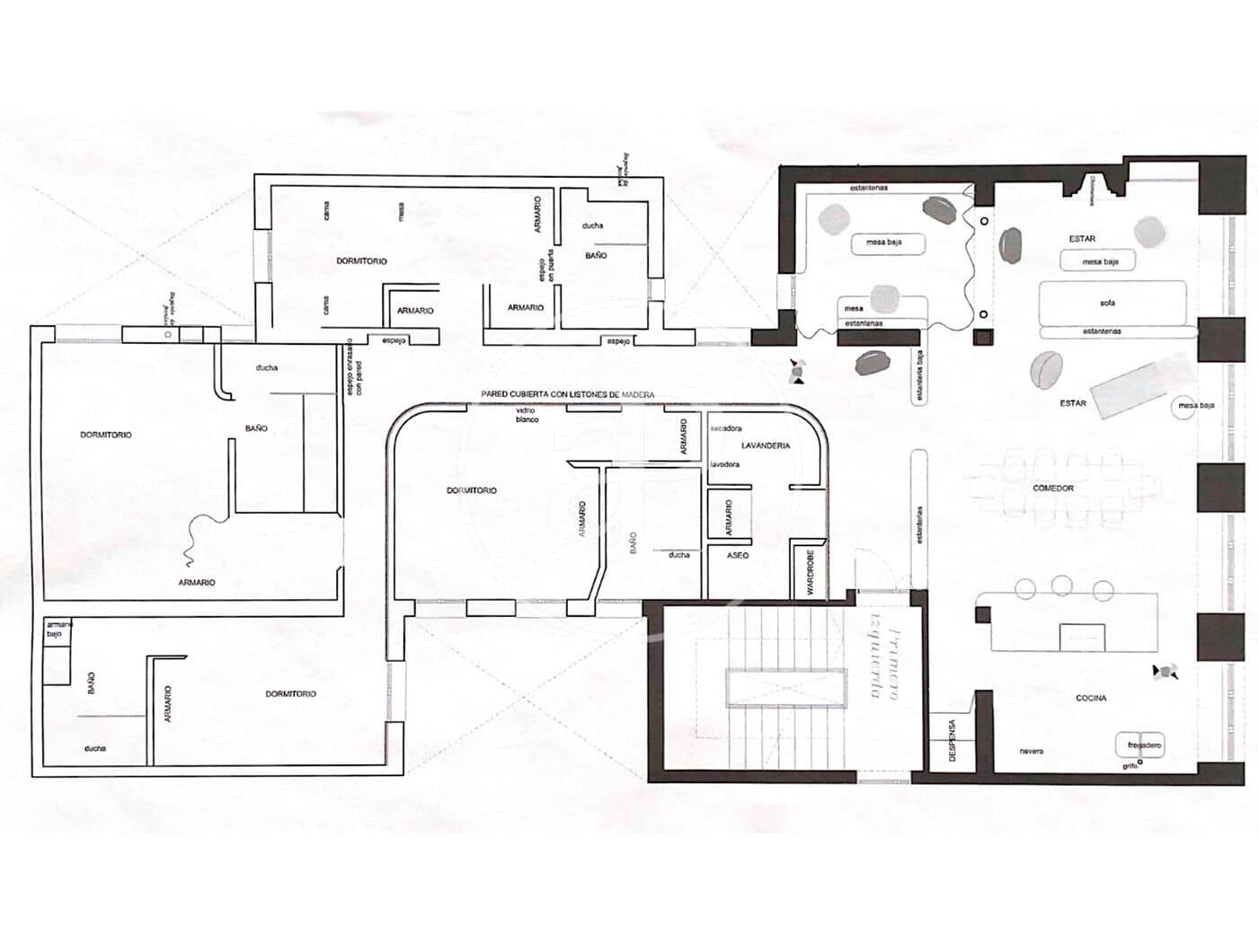 4 soveværelse Lejlighed til leje i Madrid by - € 12.000 (Ref: 8726426)