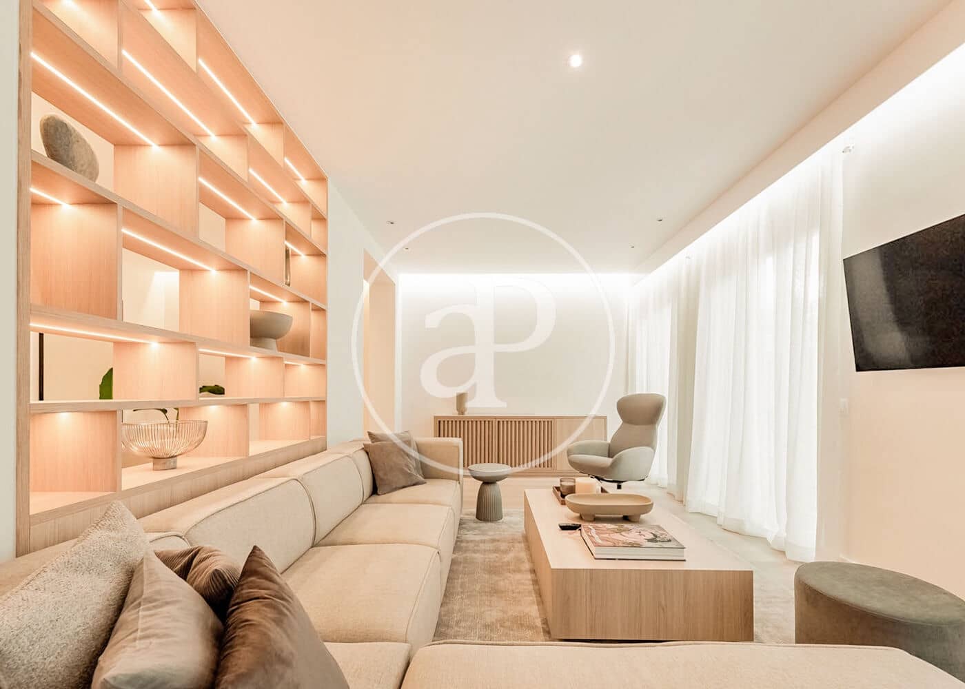 Apartamento de 3 habitaciones en Madrid ciudad en alquiler - 7.000 € (Ref: 8726432)