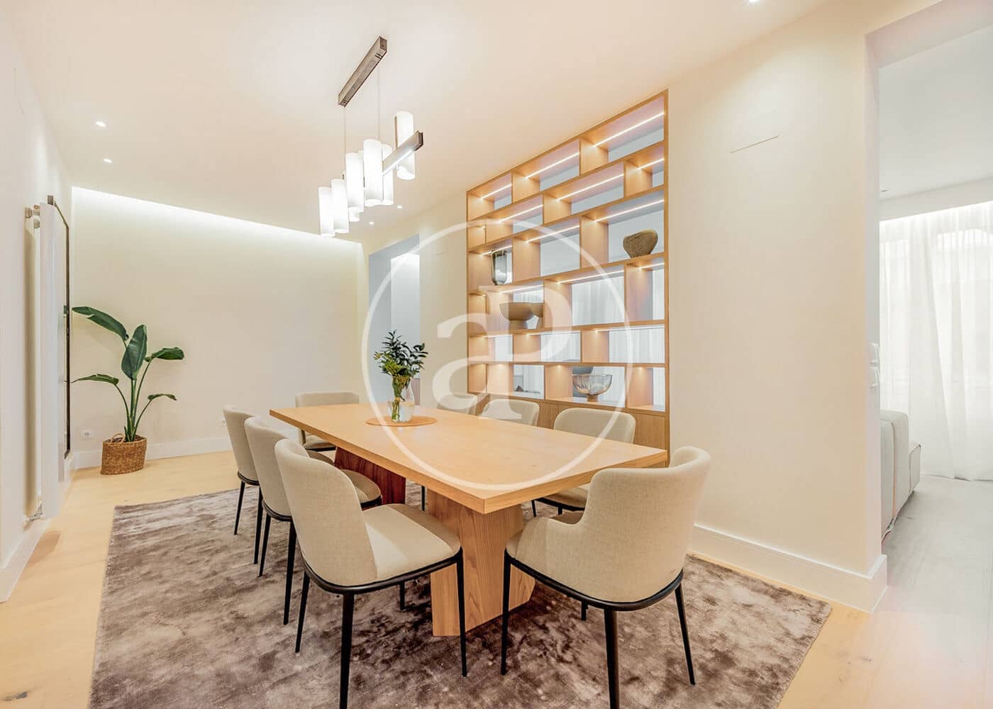 Appartement de 3 chambres à louer à Madrid ville - 7 300 € (Ref: 8726432)