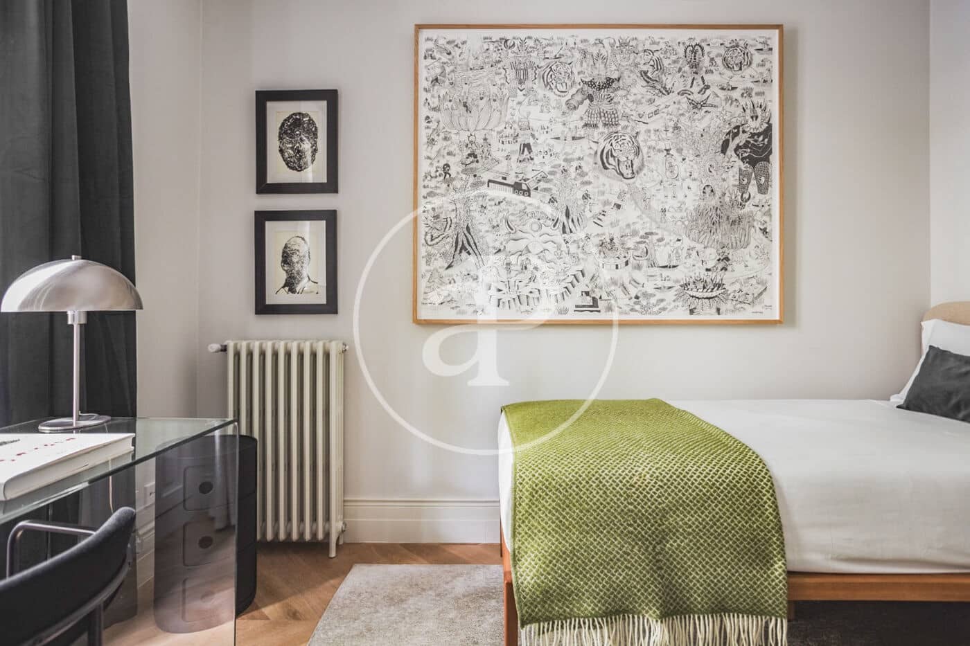 4 soveværelse Lejlighed til leje i Madrid by - € 11.500 (Ref: 8726499)