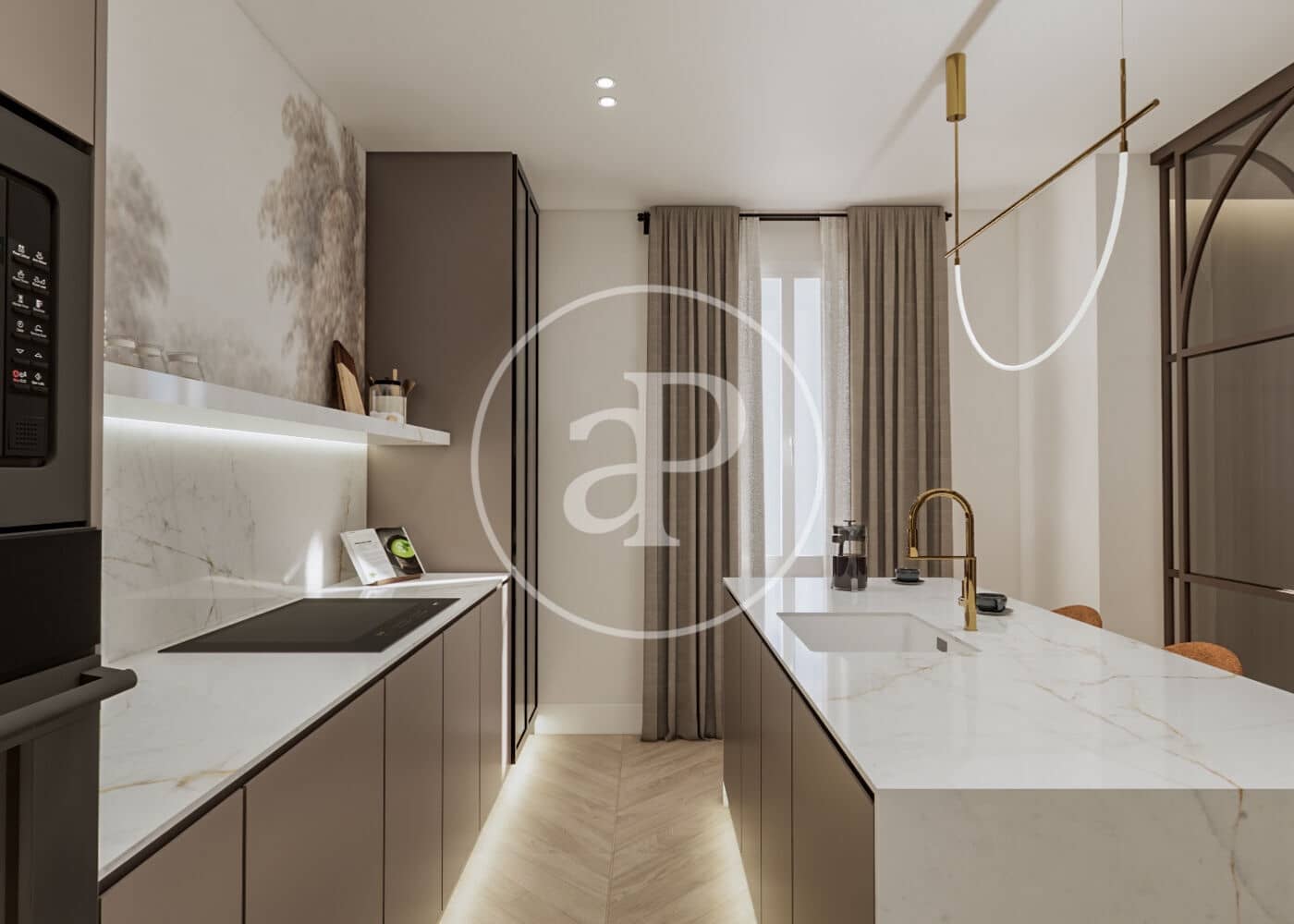 3 soveværelse Lejlighed til salg i Madrid by - € 1.909.000 (Ref: 8756086)