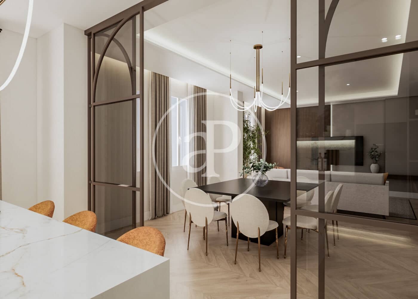 3 soveværelse Lejlighed til salg i Madrid by - € 1.909.000 (Ref: 8756086)