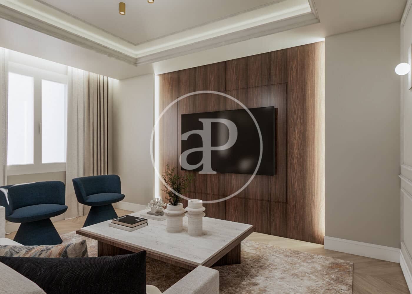 3 soveværelse Lejlighed til salg i Madrid by - € 2.019.000 (Ref: 8756087)