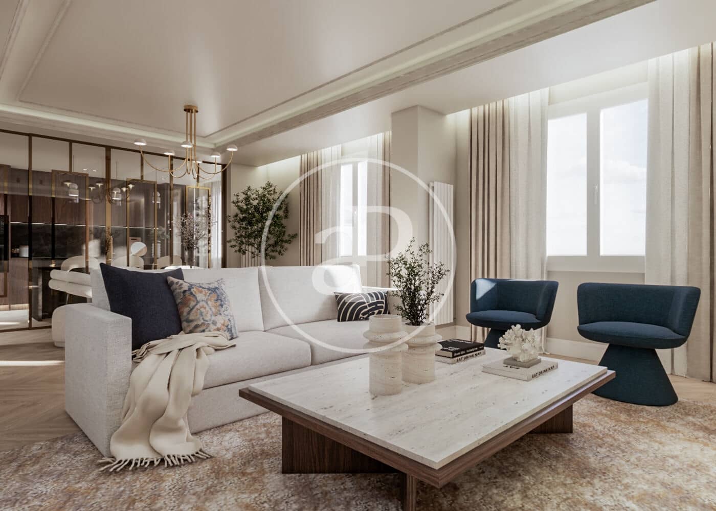 3 soveværelse Lejlighed til salg i Madrid by - € 2.019.000 (Ref: 8756087)