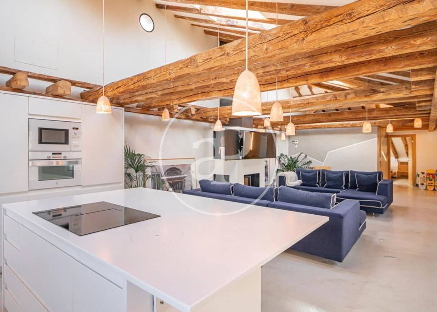 3 soveværelse Penthouse til leje i Madrid by - € 5.000 (Ref: 8757856)