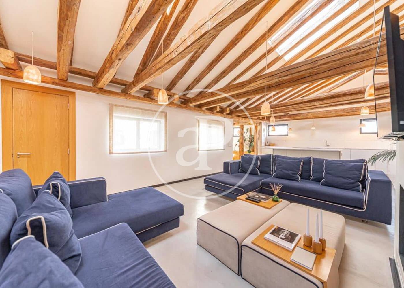 3 soveværelse Penthouse til leje i Madrid by - € 5.000 (Ref: 8757856)